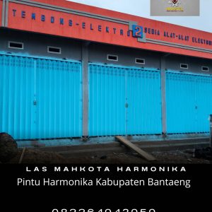 pintu harmonika Kabupaten Bantaeng