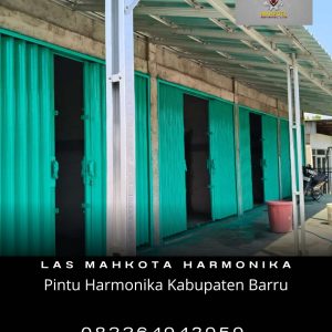 pintu harmonika Kabupaten Barru