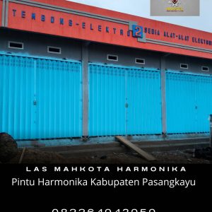 pintu harmonika Kabupaten Pasangkayu